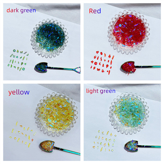 【A01】Colorful Mood-Mix Resin Nail